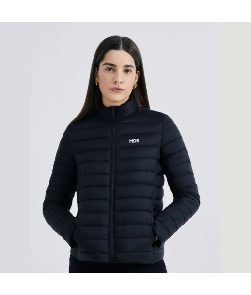 Jaqueta Puffer Feminino Preto - MDS